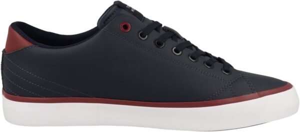Tommy Hilfiger Men's Th Hi Vulc Core Low Leather Sneaker