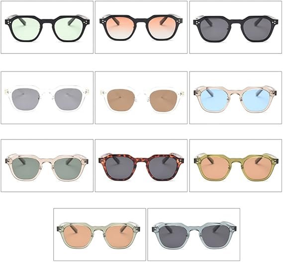 518br-PDZPL._AC_SX569_ kachawoo Polarised Sunglasses Polygon Retro Vintage