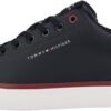 Tommy Hilfiger Men's Th Hi Vulc Core Low Leather Sneaker