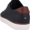 Tommy Hilfiger Men's Th Hi Vulc Core Low Leather Sneaker